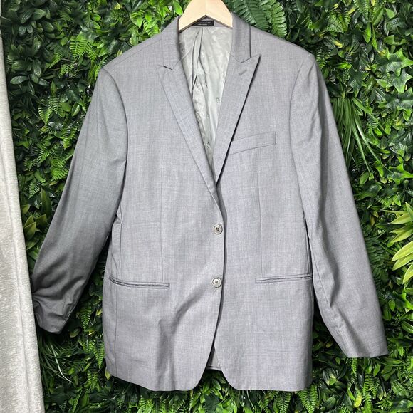 JOHN VARVATOS Blazer Men 42R Gray Wool Sport Coat Jacket Lined Suit Separate - Picture 5 of 9